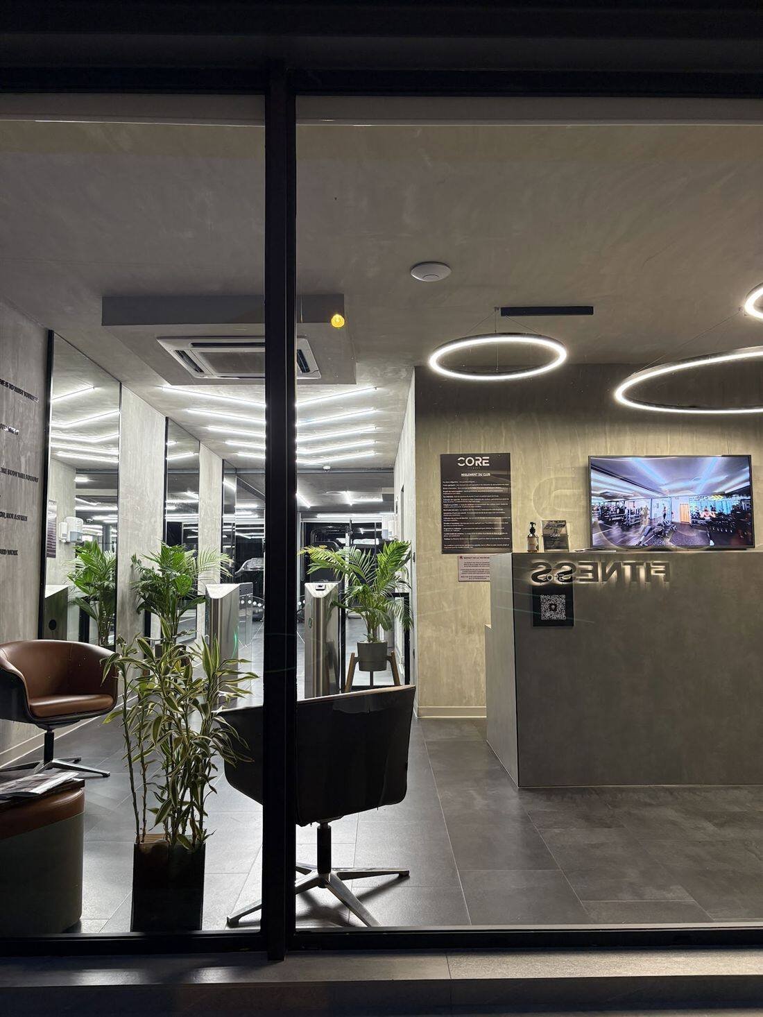 Accueil et lounge