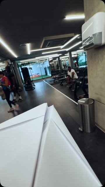 Reel : a little flight before the workout