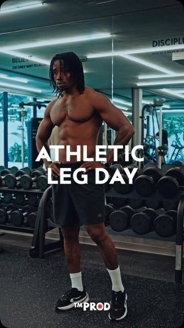 Reel : athletic leg day