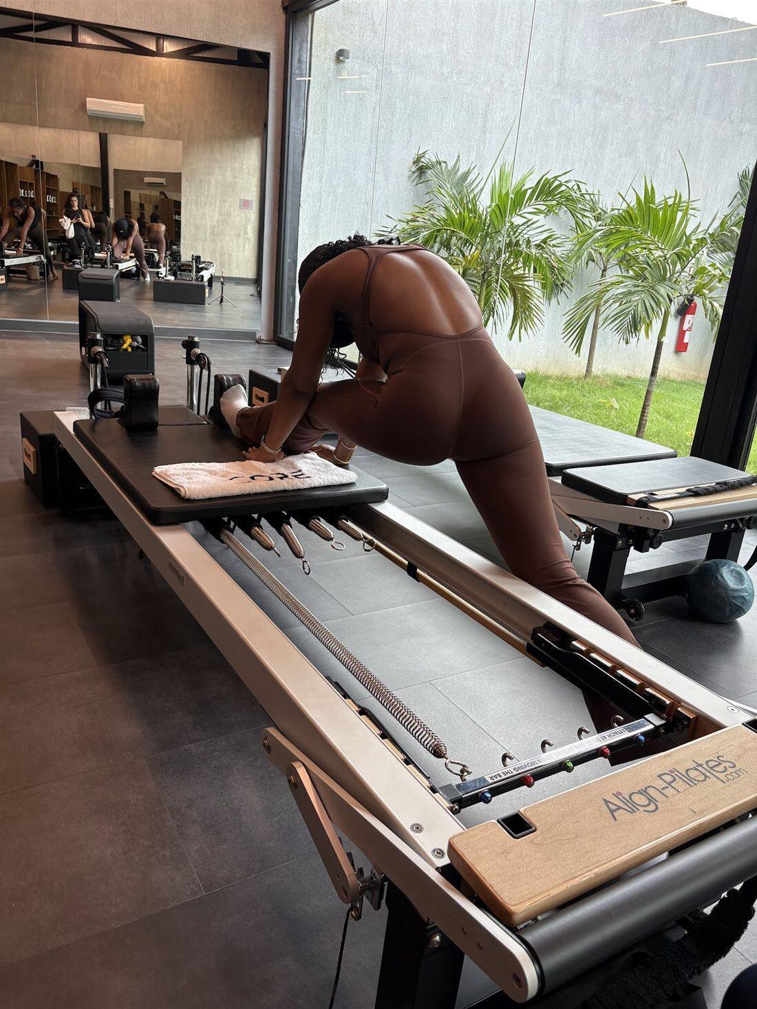 Séance de Pilates Reformer