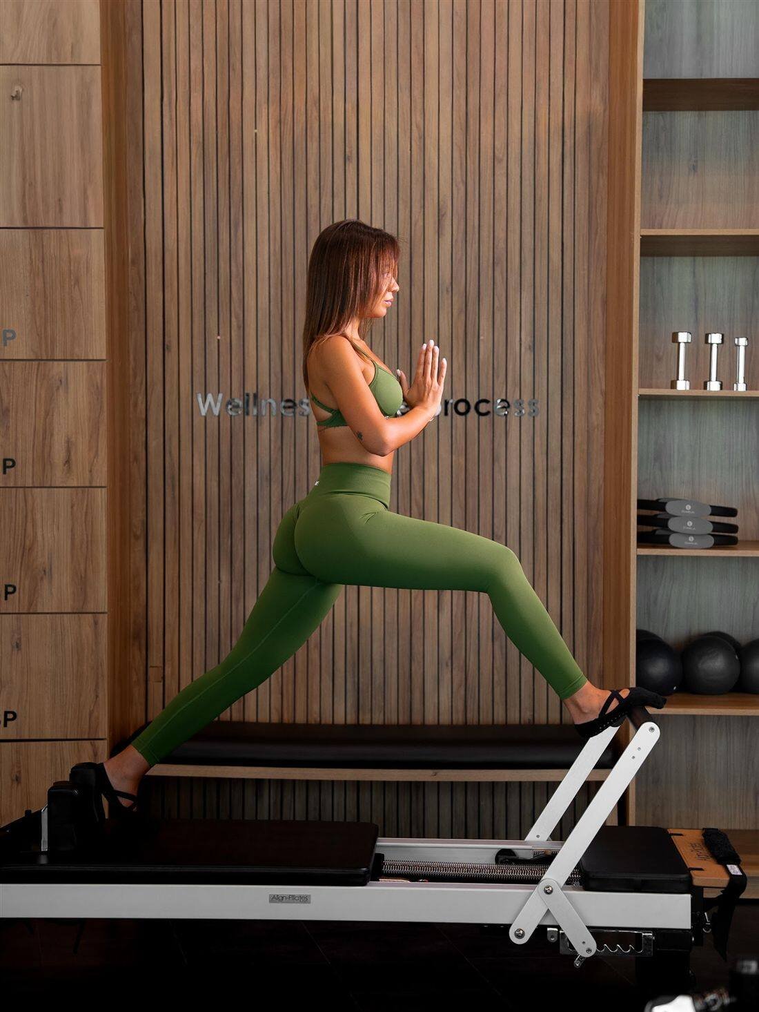 Exercice sur Reformer Pilates